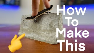 Fingerboard Feature Made With Cement?! 😱