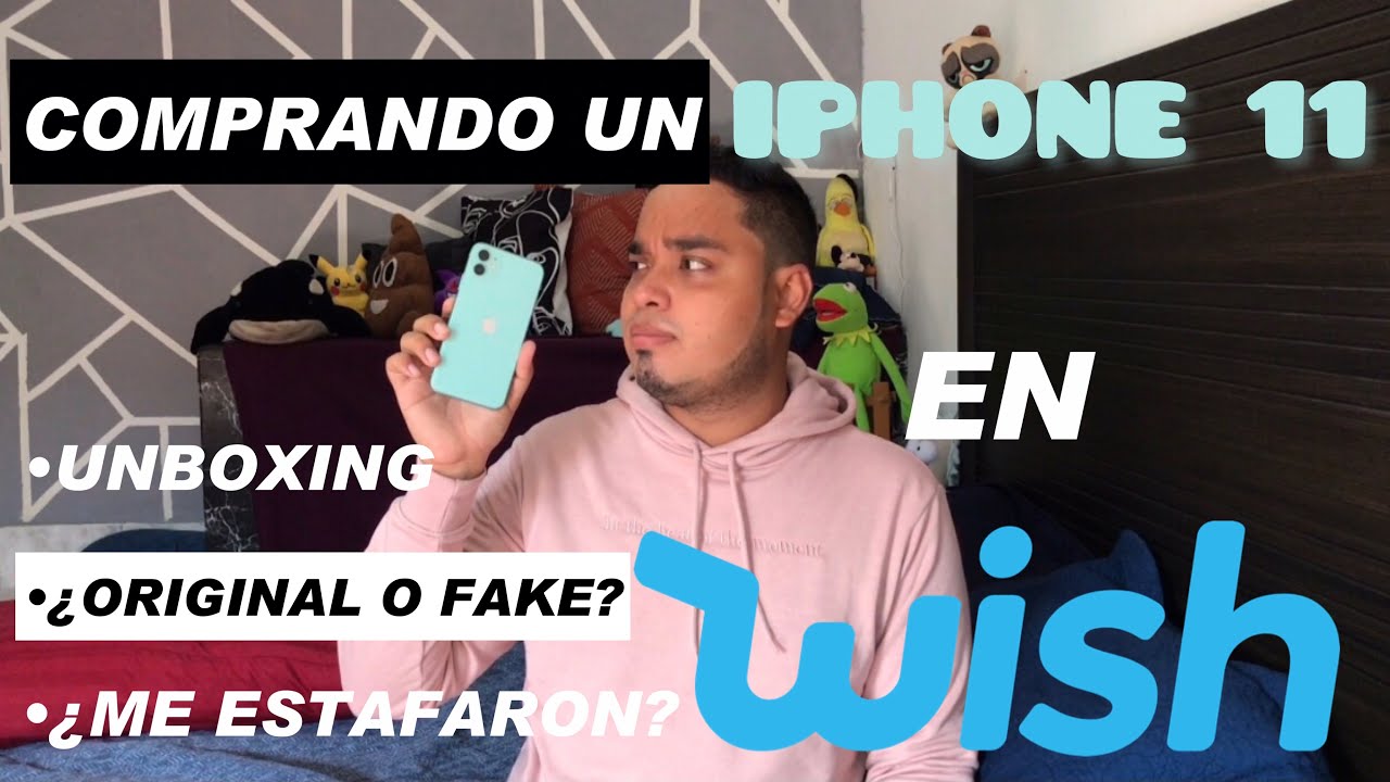 COMPRANDO UN iPHONE 11 EN WISH - UNBOXING /Hey Oscarrr!
