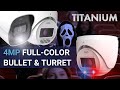 Titanium 4mp fullcolor bullet  active deterrent turret overview ip5ir4c2128 ip5ird4c25mzpa