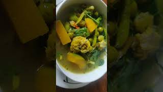 សម្លរកកូរសាច់កង្កែប/Stir-fried frog meat soup@kaghasreng7465