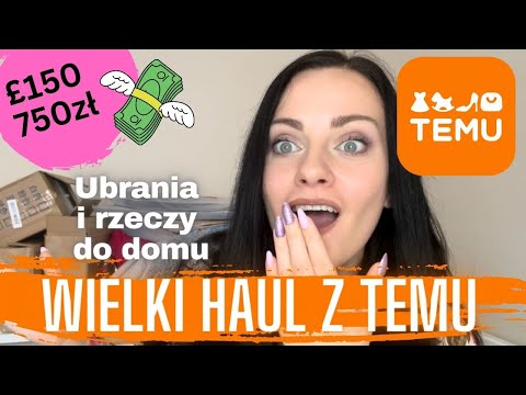 OGROMNY HAUL Z TEMU!!! MNÓSTWO RZECZY DO DOMU I ORGANIZACJI + MIERZYMY UBRANIA🧡  CZY WARTO? 🤔