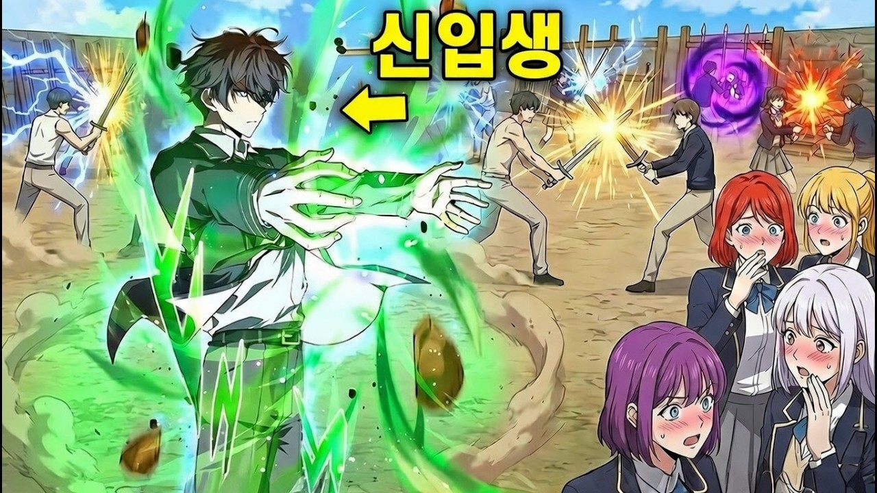 20년 뒤의 미래로 환생한 소년은 이제 모든 마법사의 99%보다 더 강력하다! | 웹툰