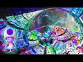 3 hours  rainbow road psychedelic fractal edition  trippy everything audiovisual remix  4k