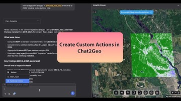 Create Custom Actions in Chat2Geo