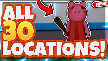 ALL *30* PIGGY MORPH LOCATIONS In Roblox Find The Piggy Morphs!