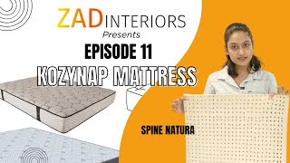 Best Mattresses for Spine | Spine Natura Mattresses | EP 11 | Home Design Show by ZAD Interiors