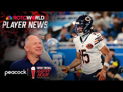 What is Bears WR Odunze’s ceiling amid Week 2 showing? | Fantasy Football Happy Hour | NFL on NBC