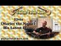 (Maries The Name) His Latest Flame - Elvis - Acoustic Guitar Lesson