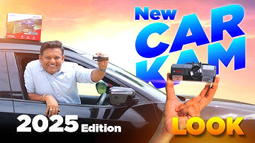 Best Budget Car Dashcam 2025 ? CP PLUS CarKam CP-F85B Unboxing + Installation + Real Footage