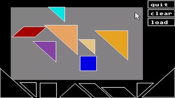 ATARI ST FIVE YEARS OLD TANGRAM By Seymour Shlien EDUCATIONAL In ST DISK 0801 19xx IFA