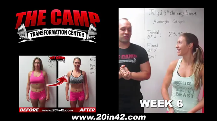 Anaheim Fitness 6 Week Hardbody Challenge Result - Amanda Cerqua