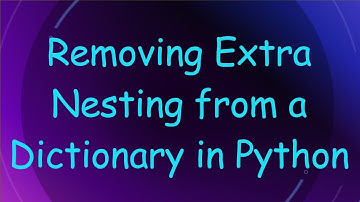 Removing Extra Nesting from a Dictionary in Python