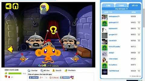 Hướng dẫn chơi chú khỉ buồn 17