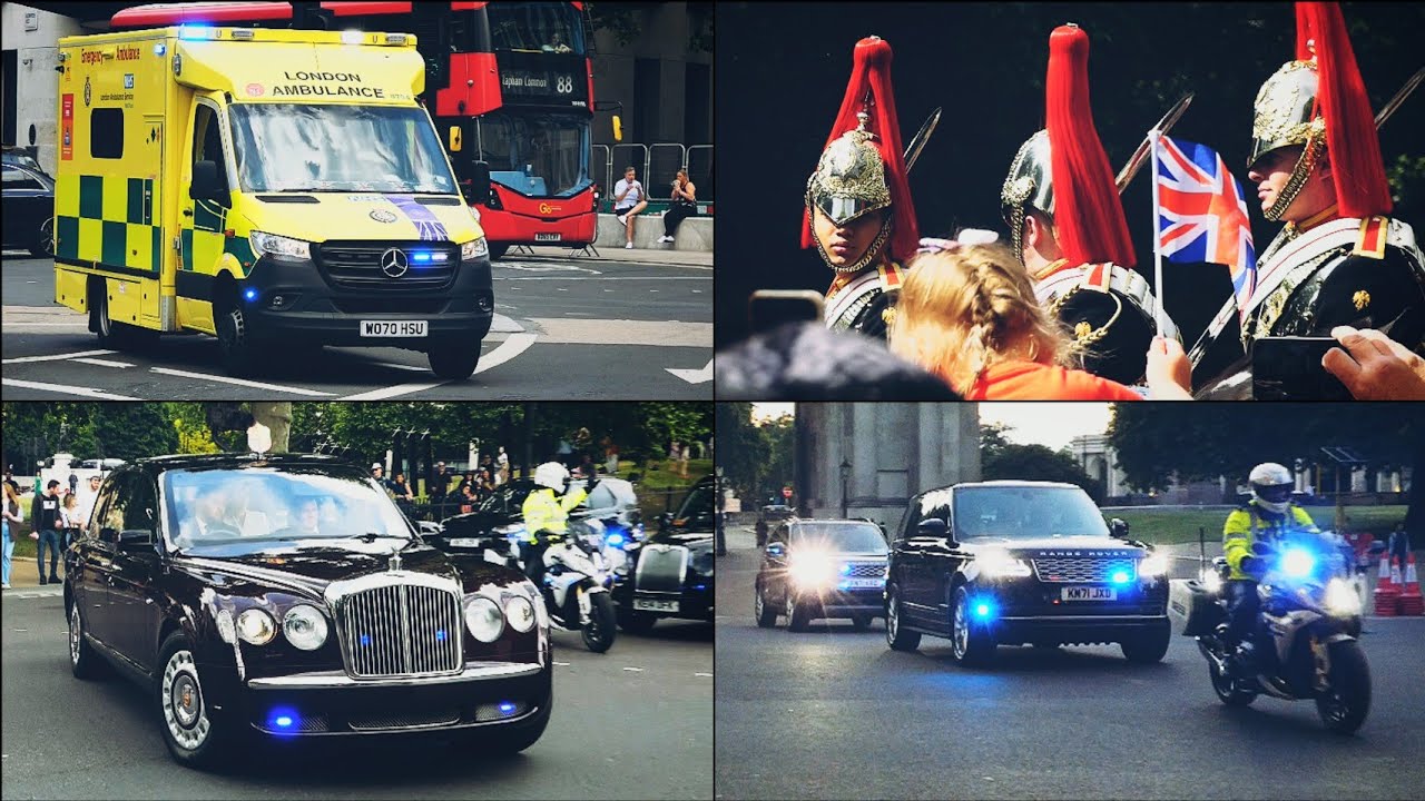 Elizabeth II's Platinum Jubilee - VIP and Royalty Escorts, Royal Horses and Emergency Responses