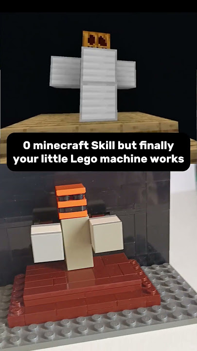lego minecraft Iron Golem Dancing #minecraft #lego