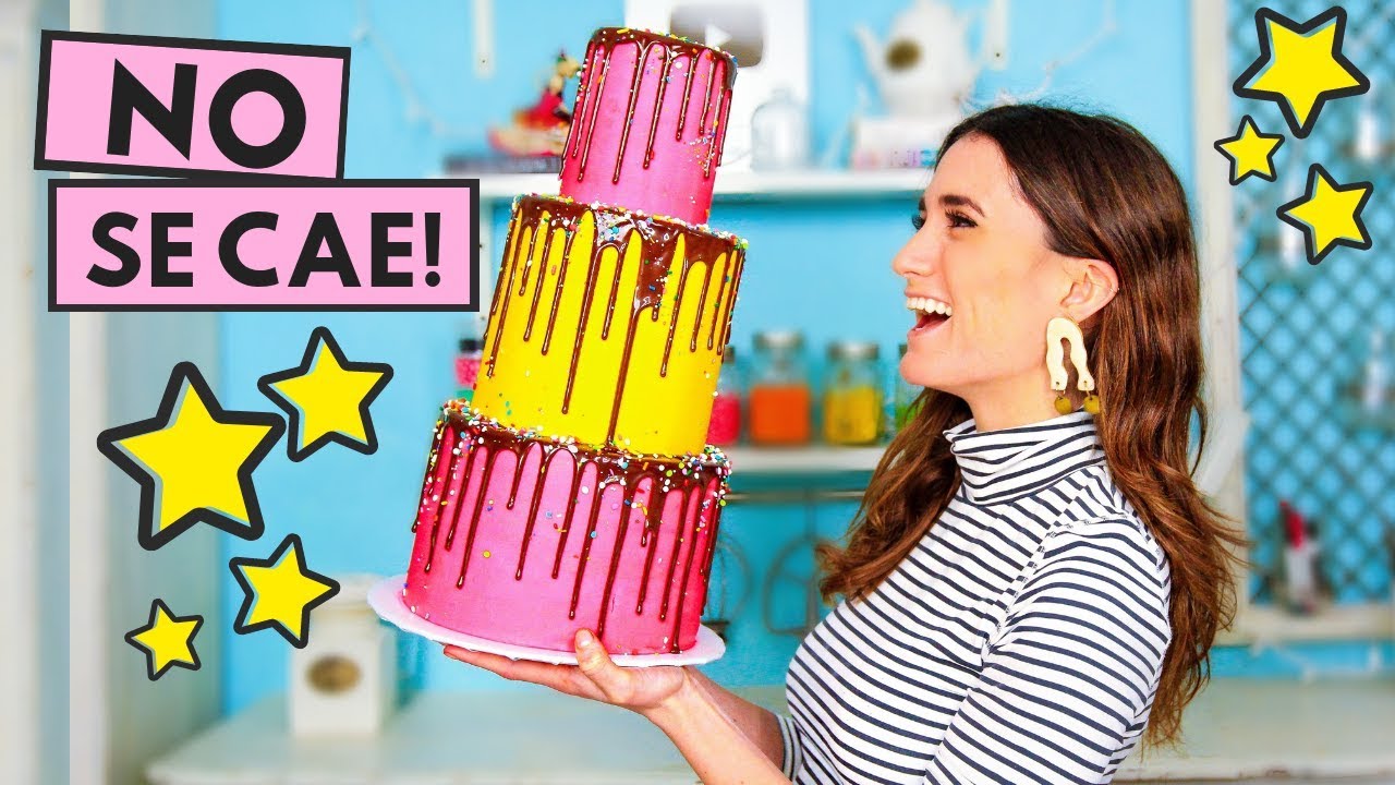 PASTEL DE DOS y TRES PISOS, PASO A PASO | DANI FLOWERS