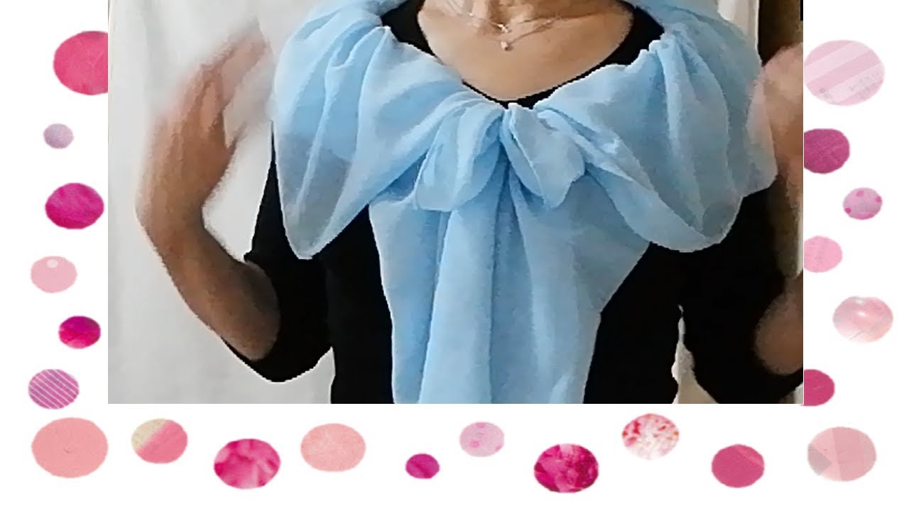 how-to-wear-oblong-scarves-lovely-youtube