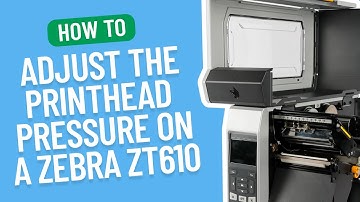 How to Adjust the Printhead Pressure on a Zebra ZT610 | Smith Corona Labels