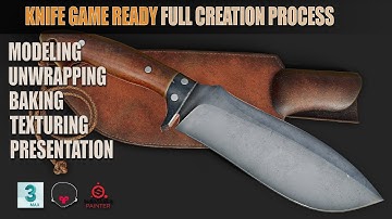 AAA Video Games: Knife Game Ready Full Creation Process || Intro