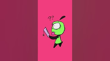 ZIM, A GIRL BEHIND YOU!!! (Invader zim animatic