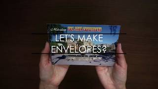 DIY Envelopes | Postcrossing | Penpal Mail | Postcards | how to