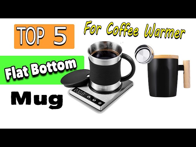 HOWAY Coffee Warmer & Mug Set, Coffee Mug Warmer for Desk Auto