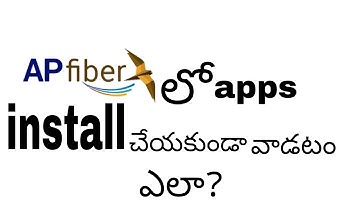 How to use apps in ap fiber set top box without installing in telugu by varun tech in telugu