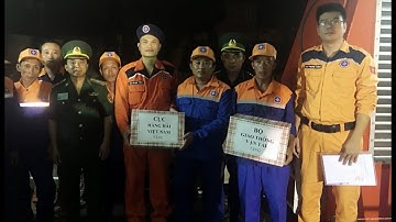 Kịp thời cứu nạn tàu cá cùng 7 ngư dân Nghệ An bị nạn trên biển