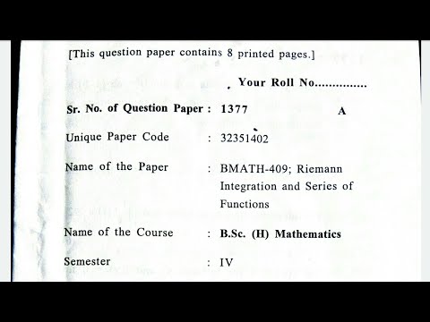Riemann Integration and
