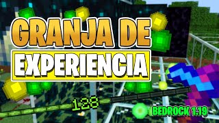 Minecraft Bedrock: GRANJA DE EXPERIENCIA AFK 1.19 🔥 (PE,XBOX,PS4,SWITCH,WIN10)