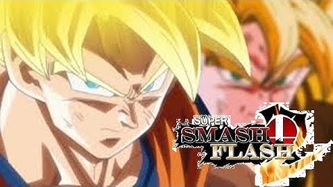 ssf2 Broken Goku final version over sonic mod