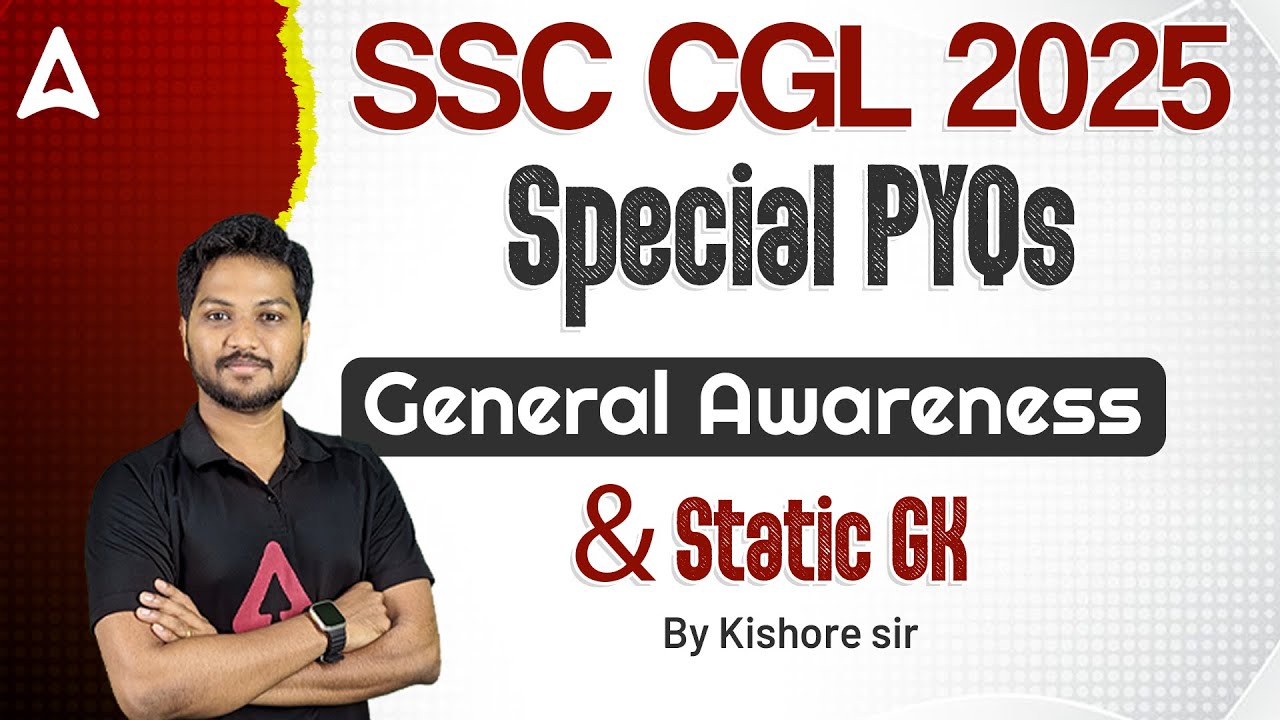SSC CGL GK GS & Static GK 2025 | SSC CGL General Awareness Previous ...