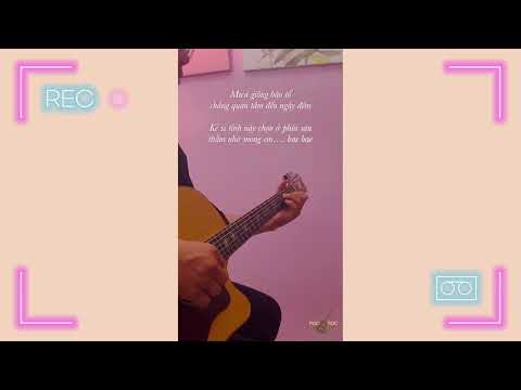 WAITING FOR YOU – MONO (Karaoke Tone Nam) | Guitar Solo Cover