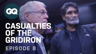 Silver Linings Amid Pain and Addiction–Football Injuries–GQ's Casualties of the Gridiron–EP8