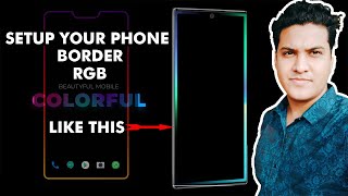 How To Set Border Lights Any Android Mobile & RGB Border Light | Bangla Tutorial 2021 screenshot 5