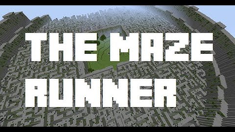 Minecraft Movies: The Maze Runner Adventure Map Part 1