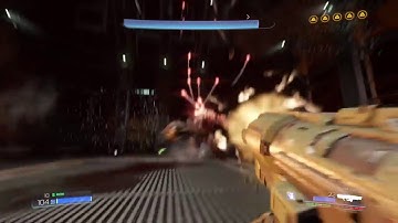 DOOM | PS4 | Boss Fight - Cyberdemon: First Phase - Lazarus Labs