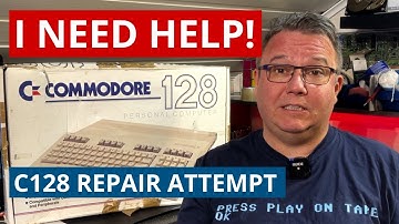 Commodore 128 repair attempt - I need help! Color ram issue could not be resolved