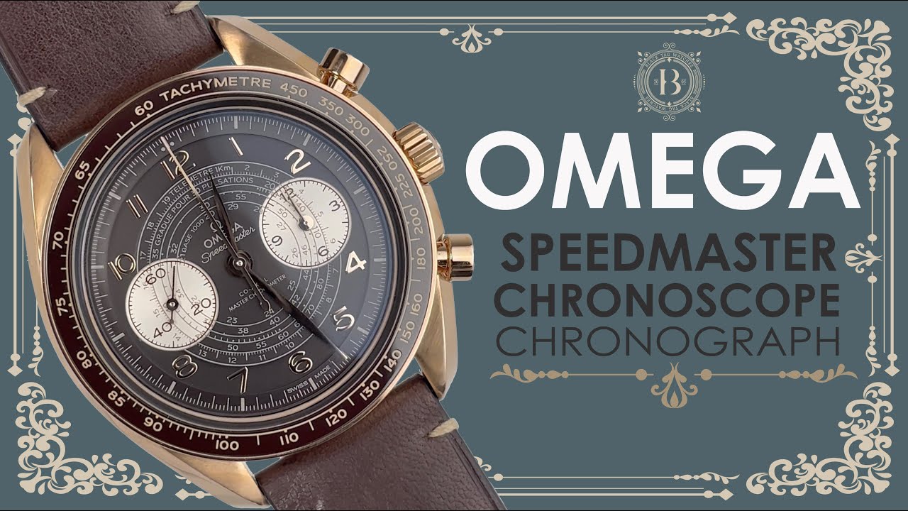 Omega Speedmaster Chronoscope Co-Axial Master Chronometer