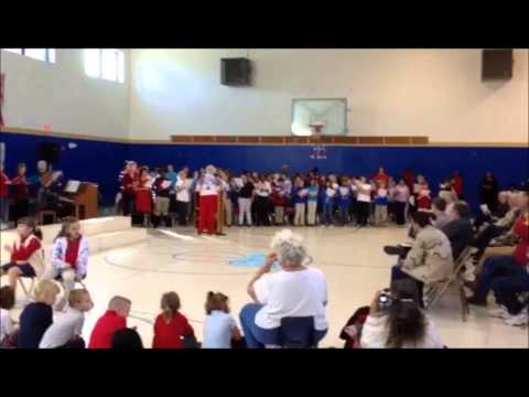 Veterans Day Sing at Pinetta Elementary School