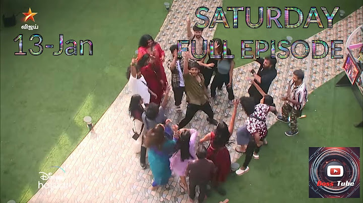Bigg Boss Tamil season 7 today Full Episode | 13 Jan 2024 | Saturday