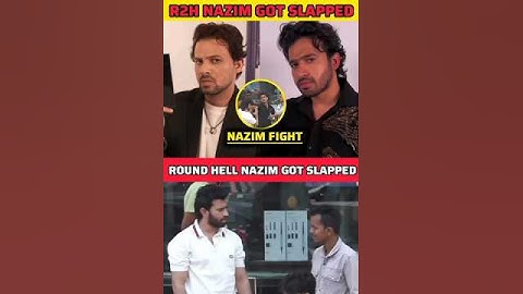 Round 2 hell Nazim Got slapped 🤯 - Round 2 Hell facts #shorts