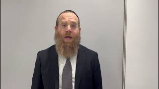 Message From Rabbi Simcha Londinski Regarding The Tragic Petirah Of Aharon Nosson Lebovits Zl