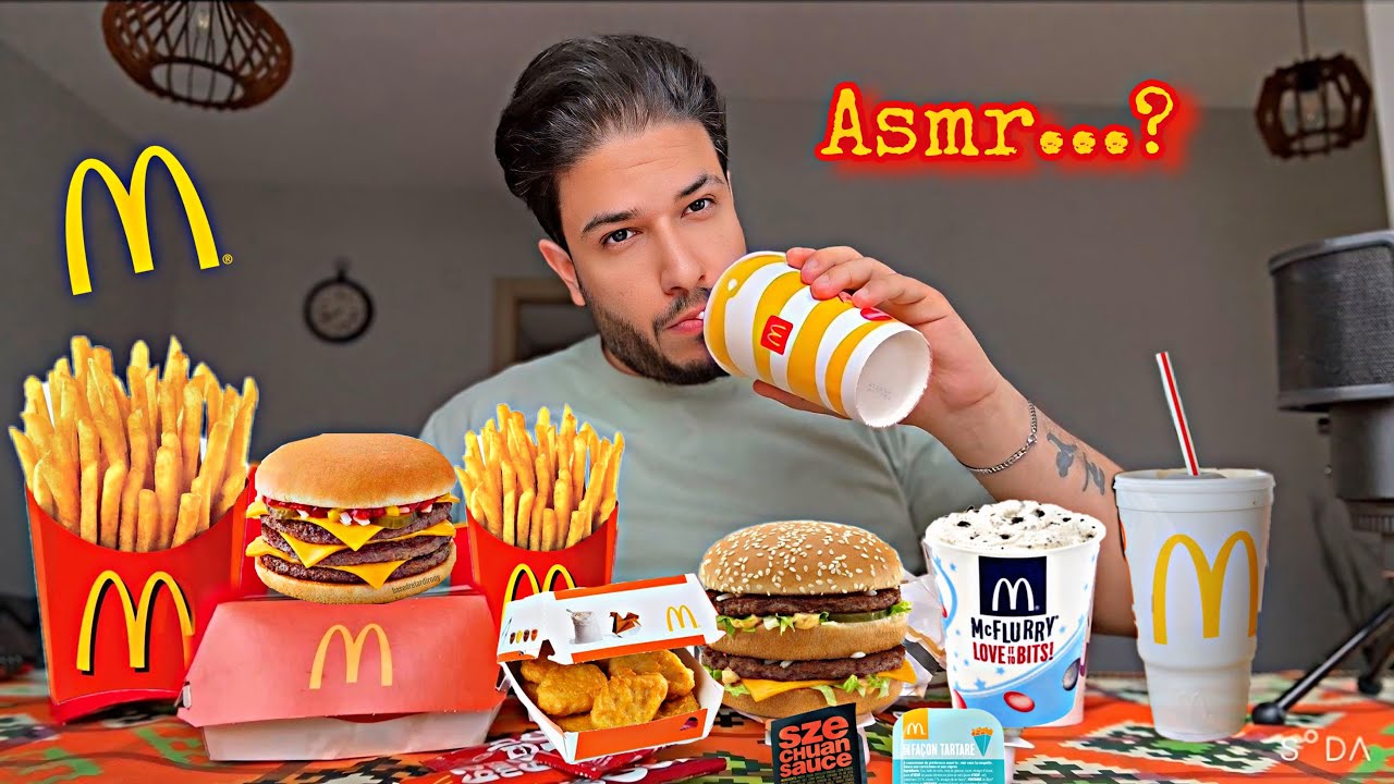 ASMR INVISIBLE MCDONALD'S 🍔 (100% sleep guarantee 🤤😴🎧