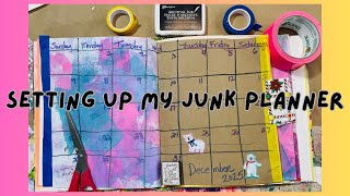 HOW I Set up MY JUNK JOURNAL/JUNK PLANNER