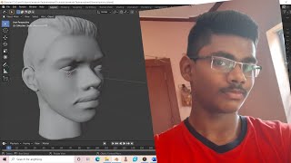 PART-3 How to make hair, eyebrows, moustache using blender for 3d printing human miniature