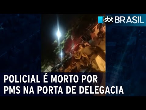 Ouvidoria pede afastamento de PMs envolvidos na morte de policial civil | SBT Brasil (08/03/22)
