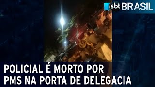 Ouvidoria pede afastamento de PMs envolvidos na morte de policial civil | SBT Brasil (08/03/22)