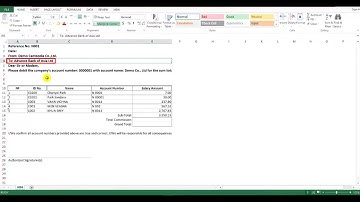 Corarl HR - Export to Bank Payroll Format (V1.4.1)
