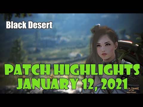 [Black Desert] Guild Events, Contribution Point Adjustment, an Login Events! Patch Notes Overview